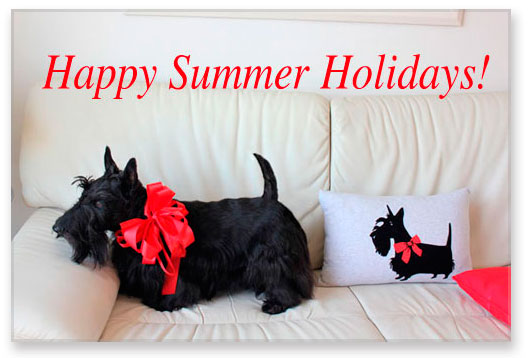 Happy Summer Holidays!